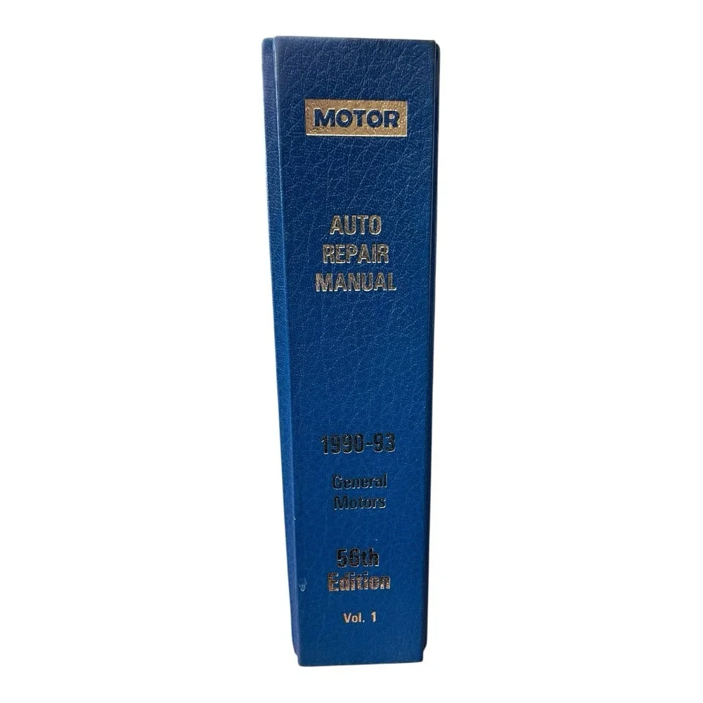 Motor Auto Repair Manual 1993 56th‎ Edition Professional Service Trade Edition